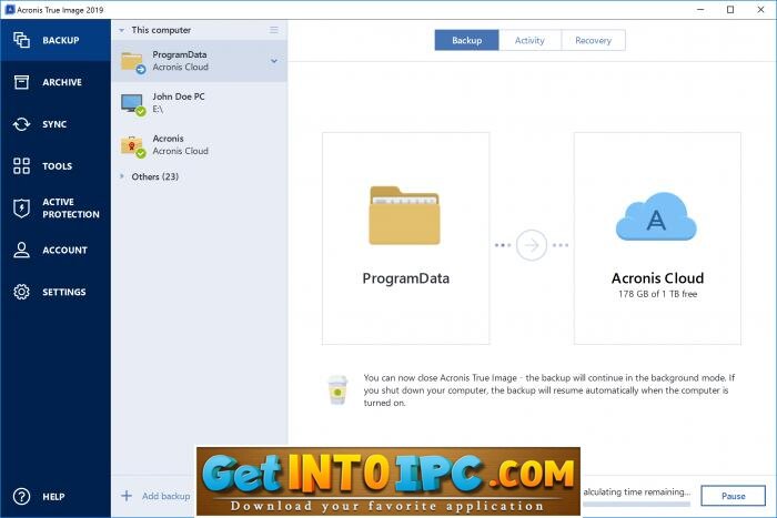 acronis rescue media iso download