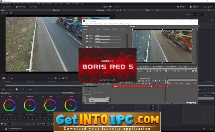 Boris red как плагин для adobe premiere