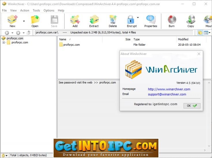 winarchiver virtual drive failed to load