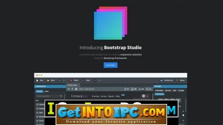 how to export all bootstrap studio files how to export all bootstrap studio files
