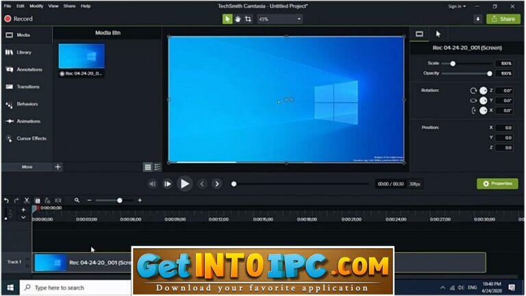 icecream screen recorder pro install