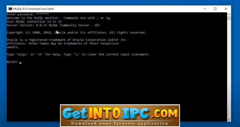 install mysql database server windows free